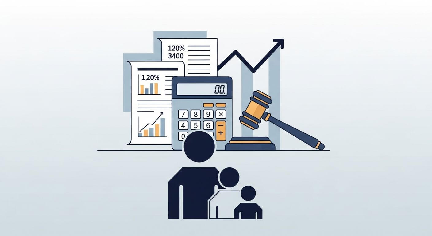 Перерахунок заборгованості з аліментів - фото ШІ