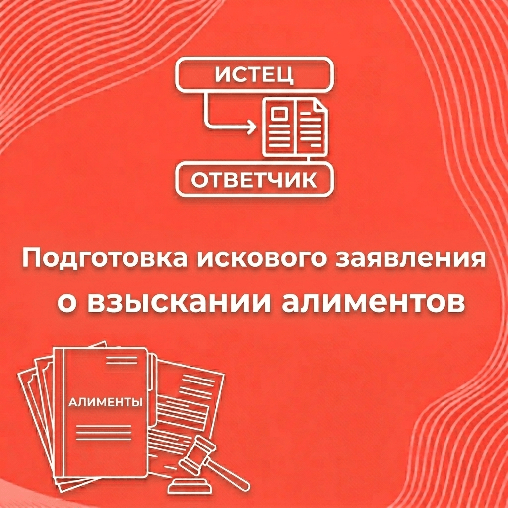 Подготовка искового заявления о взыскании алиментов