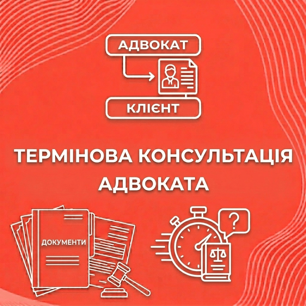 Термінова консультація адвоката